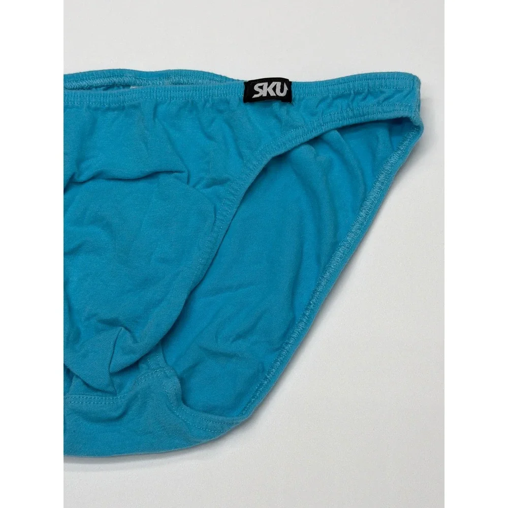 SKU‎ Men's Blue Cotton Brief Underwear Size Small